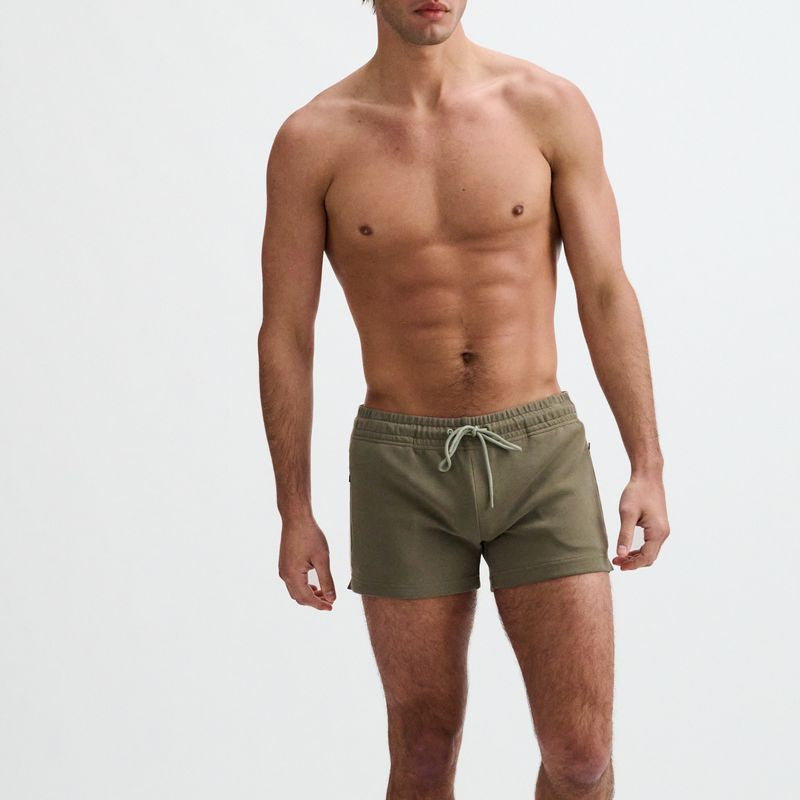 COMBAT 3.5" INSEAM STRETCH SHORTS W/ SIDE PIPING STA-10514