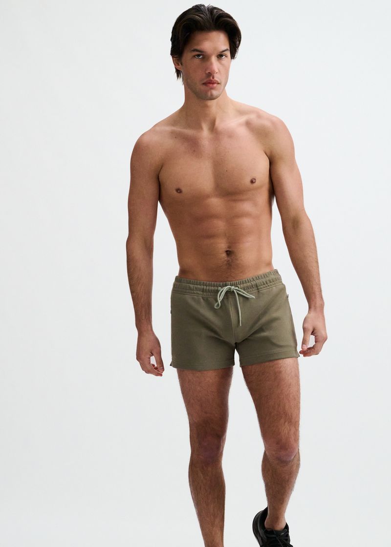 COMBAT 3.5" INSEAM STRETCH SHORTS W/ SIDE PIPING STA-10514