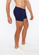 IMPERIAL BLUE 3" INSEAM WASHED KNIT DUO TONE DENIM JEANS SHORTS ST-1975-15