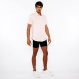 SILK PETAL SOLID STRETCH JERSEY KNIT SHORT SLEEVE SHIRT ST-963-03