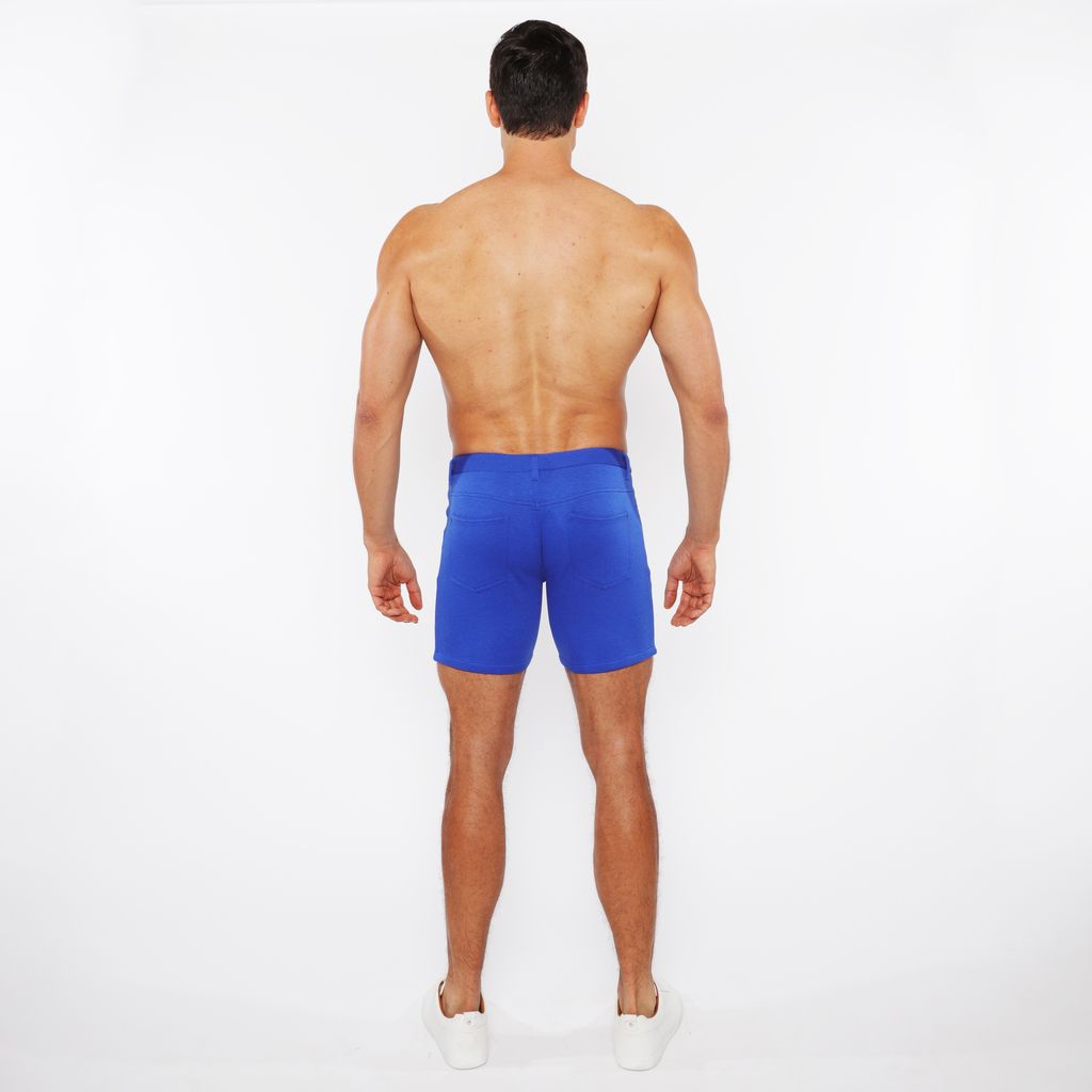 COBALT 5" INSEAM STRETCH TEXTURED FINE CORD KNIT JEANS SHORTS ST-1932-83