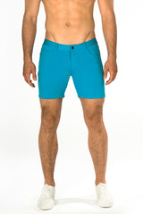 CYAN 5" INSEAM STRETCH KNIT JEANS SHORTS ST-1932 Final Sale