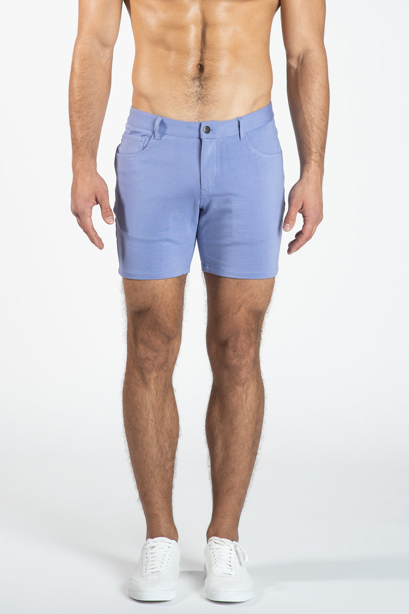 ORCHID 5" INSEAM STRETCH KNIT JEANS SHORTS ST-1932 Final Sale